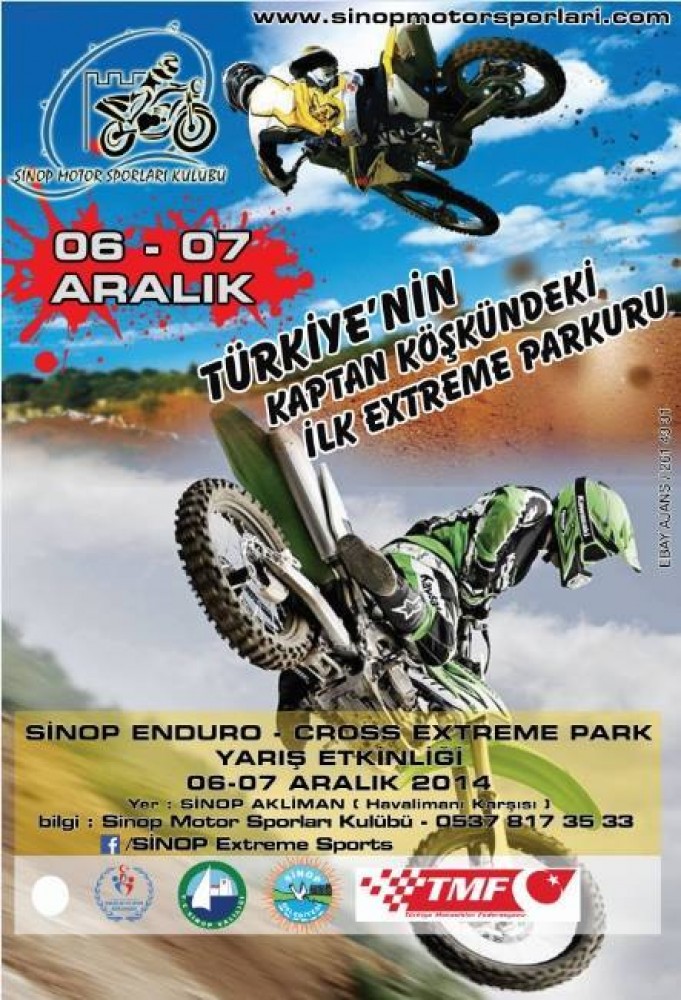Sinop Enduro-Cross Extreme Park Yarış Etkinliği 06 -07 Aralık 2014
