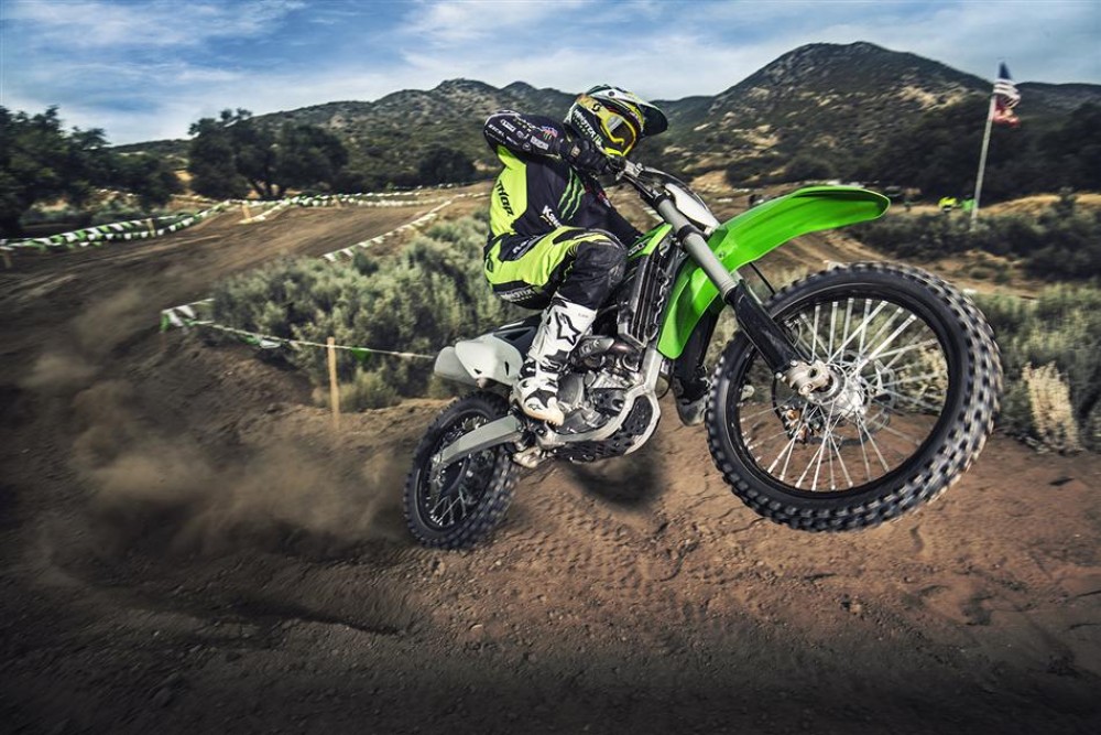 Обои Кавасаки kx250f