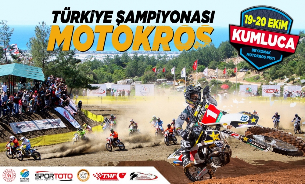 Motokrosta Sezon Kumluca Yarışıyla Devam Edecek