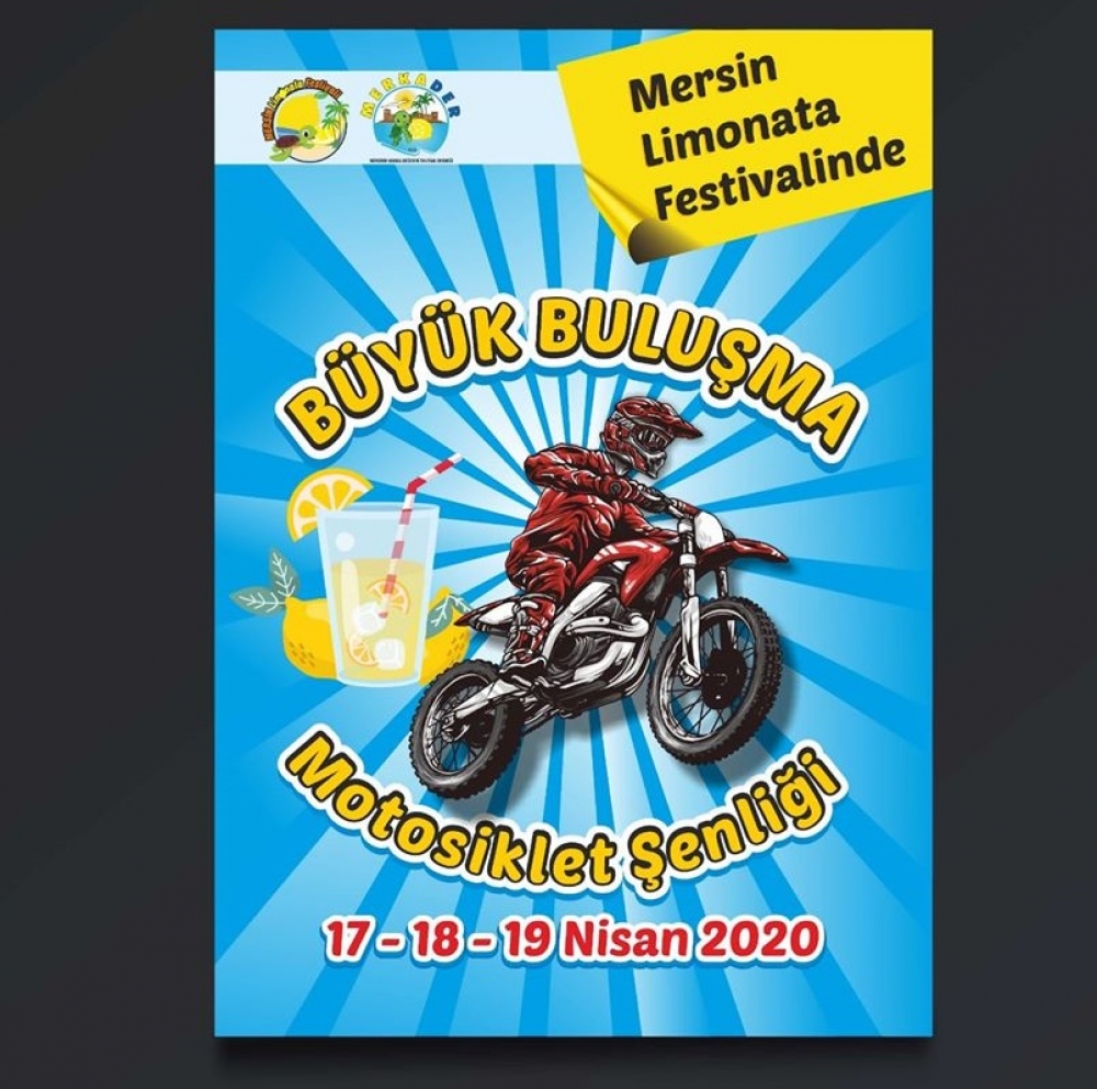 3. Mersin Motosiklet Şenliği, 02-05 Temmuz 2020 Mersin