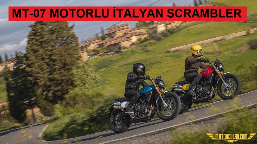 MT-07 Motorlu İtalyan Scrambler: Fantic Caballero 700