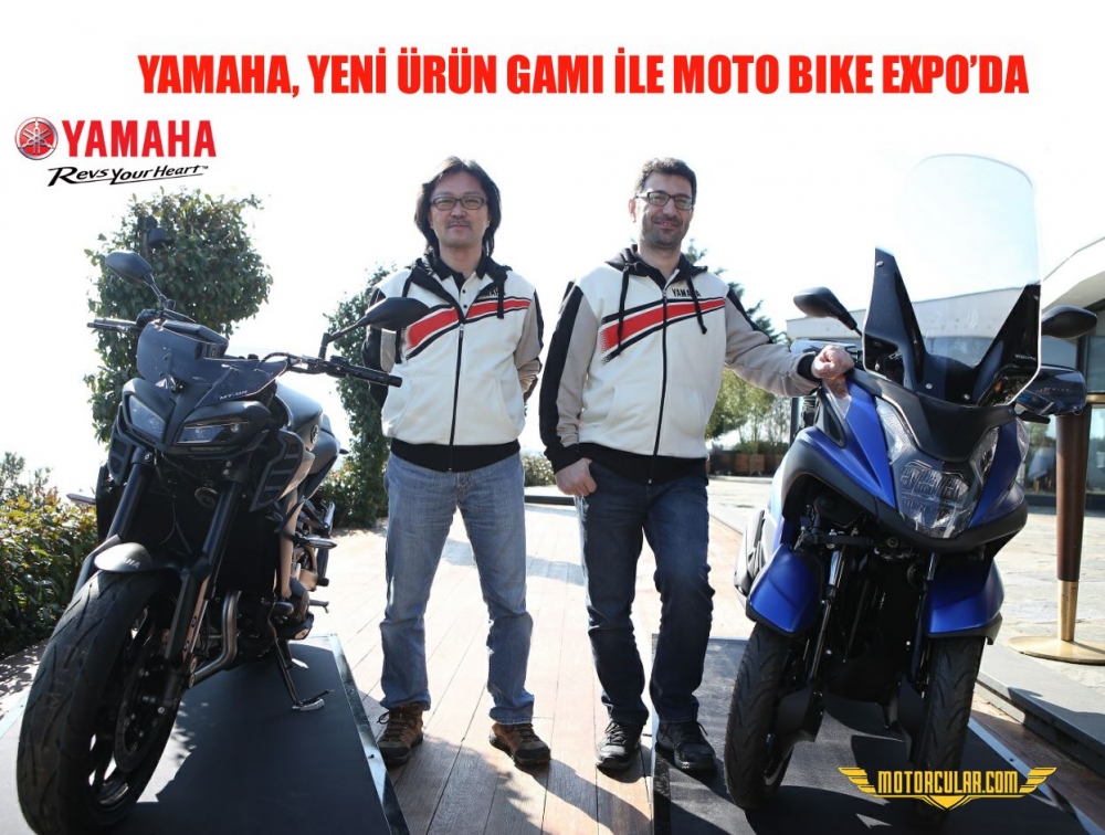 YAMAHA, YENİ ÜRÜN GAMI İLE MOTO BIKE EXPO'DA  