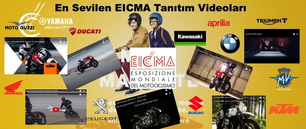 En Sevilen EICMA Tanıtım Videoları