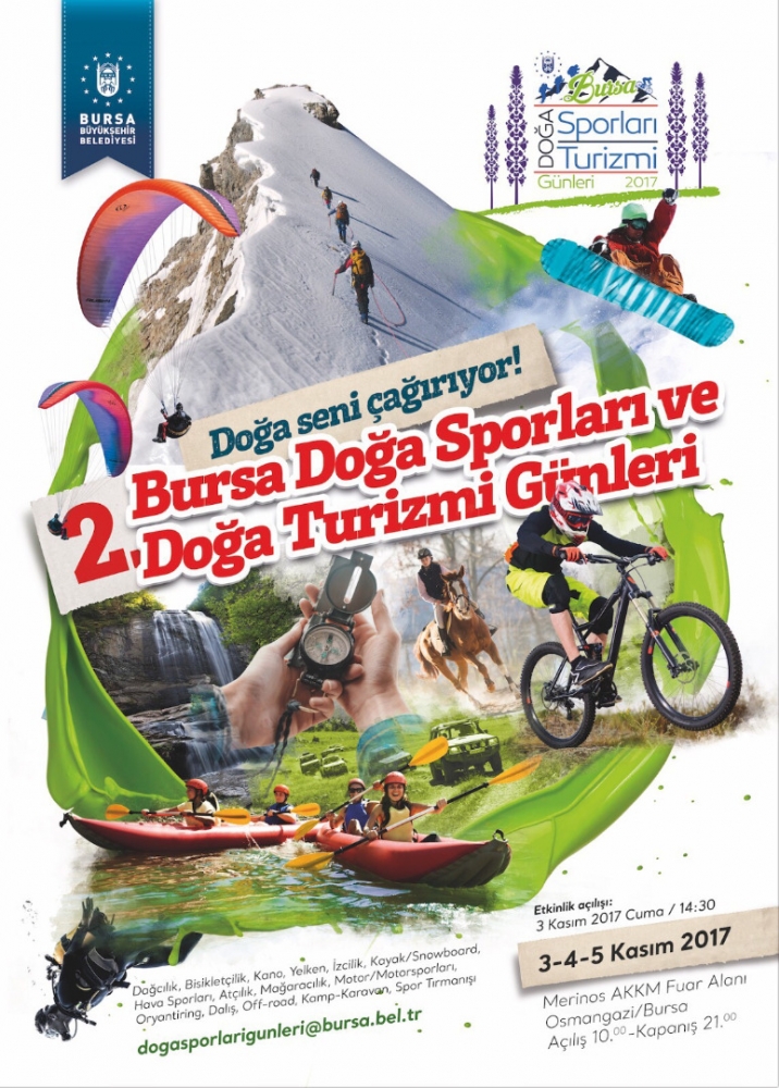 2.Bursa Doğa Sporları ve Doğa Turizmi Günleri