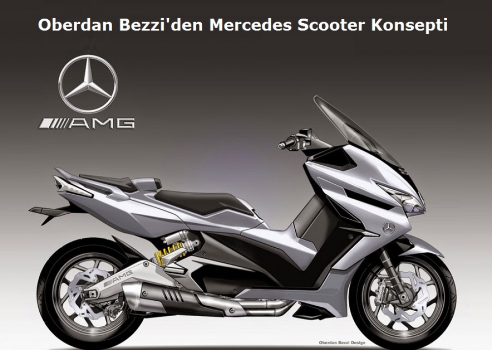 Oberdan Bezzi'den Mercedes Scooter Konsepti