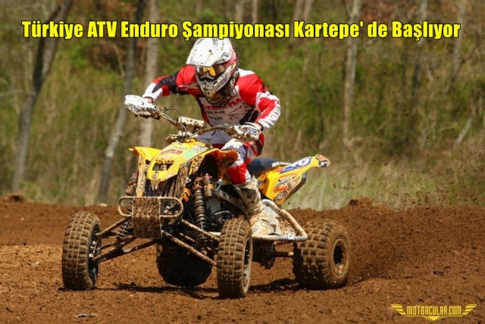 Türkiye ATV Enduro Şampiyonası Kartepe' de Başlıyor