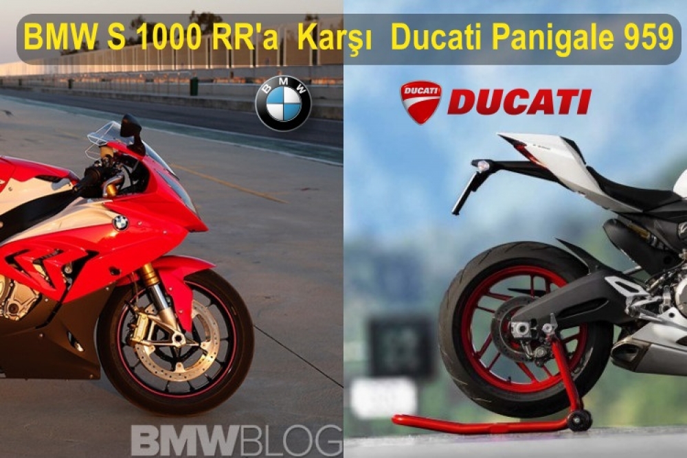 BMW S 1000 RR'a Karşı Ducati'nin Yeni 959 Panigale'si