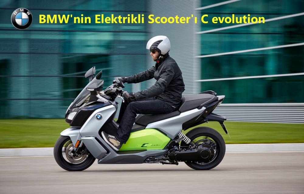 BMW'nin Elektrikli Scooter'ı C evolution