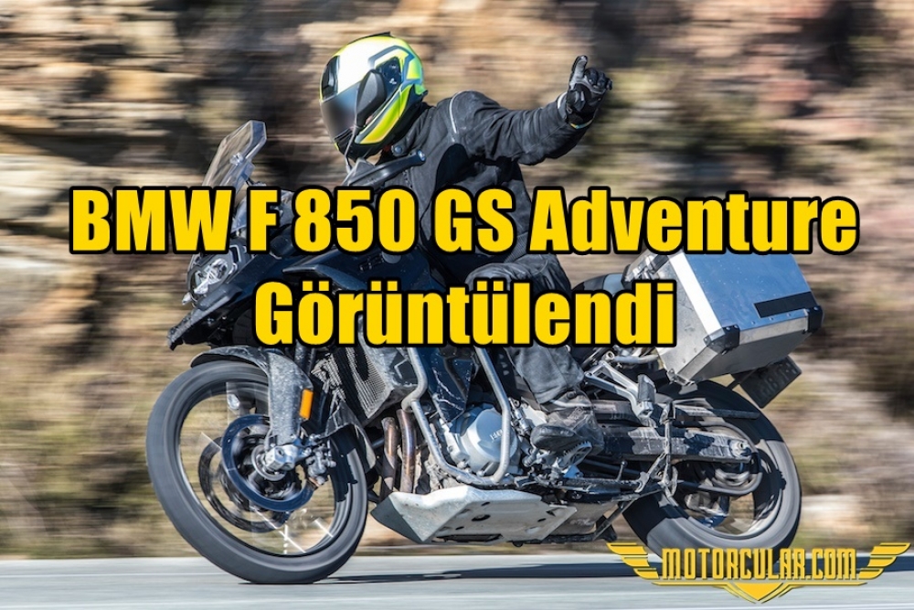 BMW F850 GS Adventure Görüntülendi