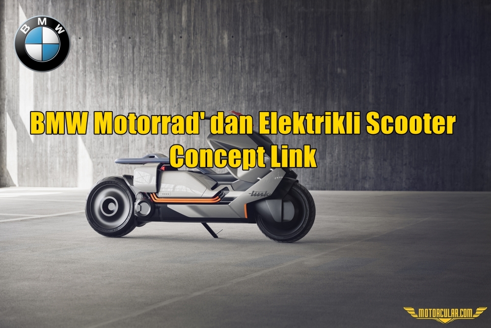 BMW Motorrad' dan Elektrikli Scooter Konsepti