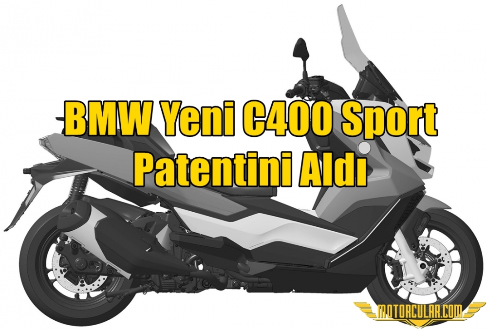 BMW Yeni C400 Sport Patentini Aldı