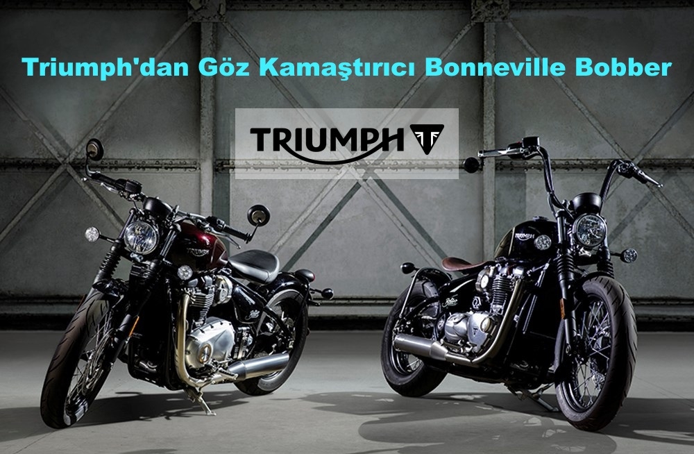 Triumph'dan Göz Kamaştırıcı Bonneville Bobber