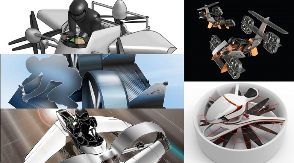 Boeing'in Uçan Motosiklet Tasarım Yarışması