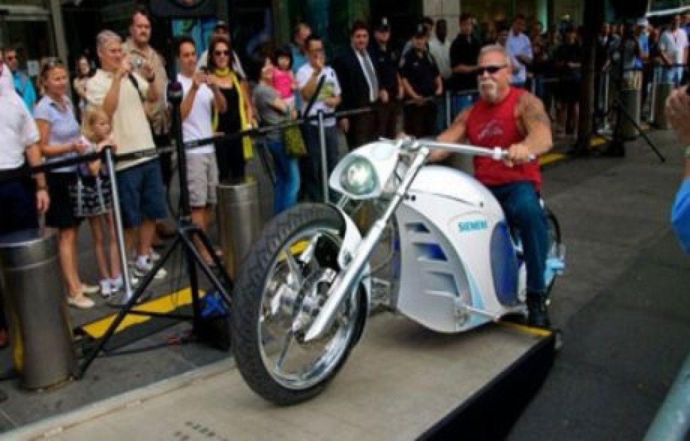 Dünyanın İlk Elektrikli 'Chopper'ı