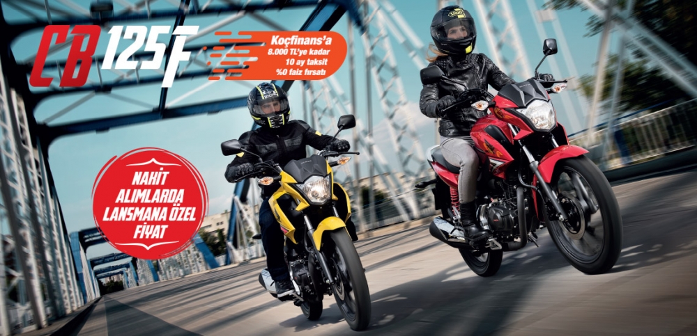 CB125F Koçfinans Kampanyası