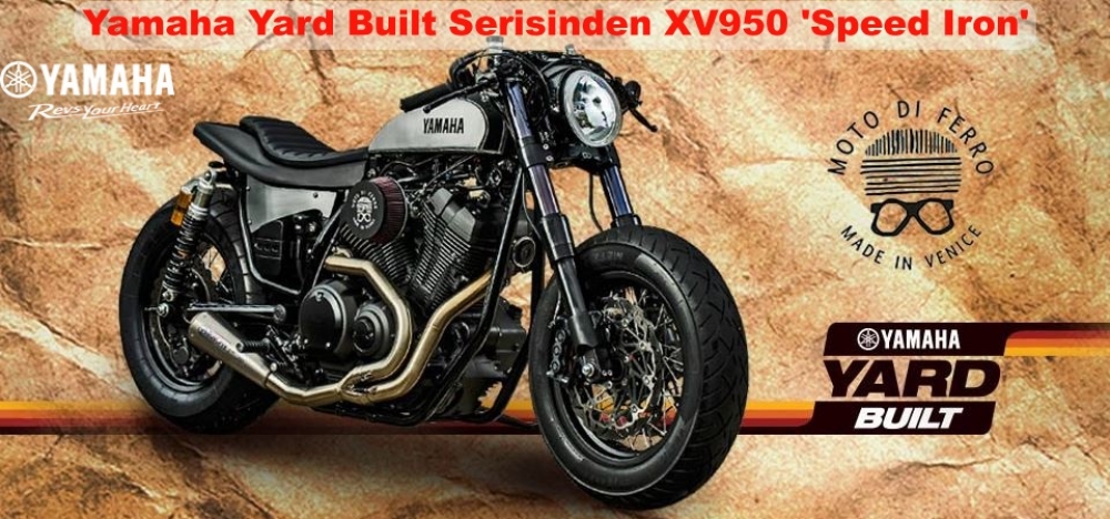Yamaha Yard Built Serisinden XV950 'Speed Iron'