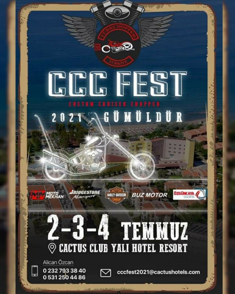 CCC FEST 2021 GÜMÜLDÜR 2-3-4 Temmuz 2021