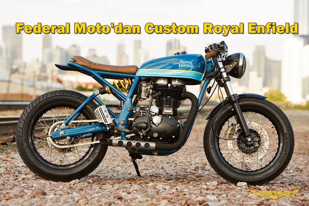 Federal Moto'dan Custom Royal Enfield