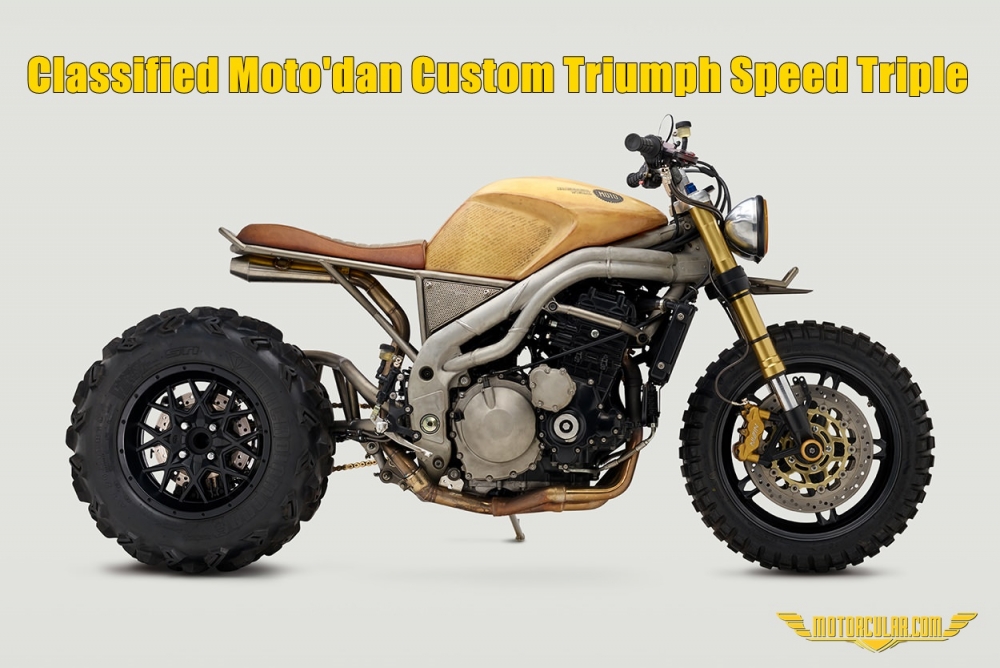 Classified Moto'dan Custom Triumph Speed Triple