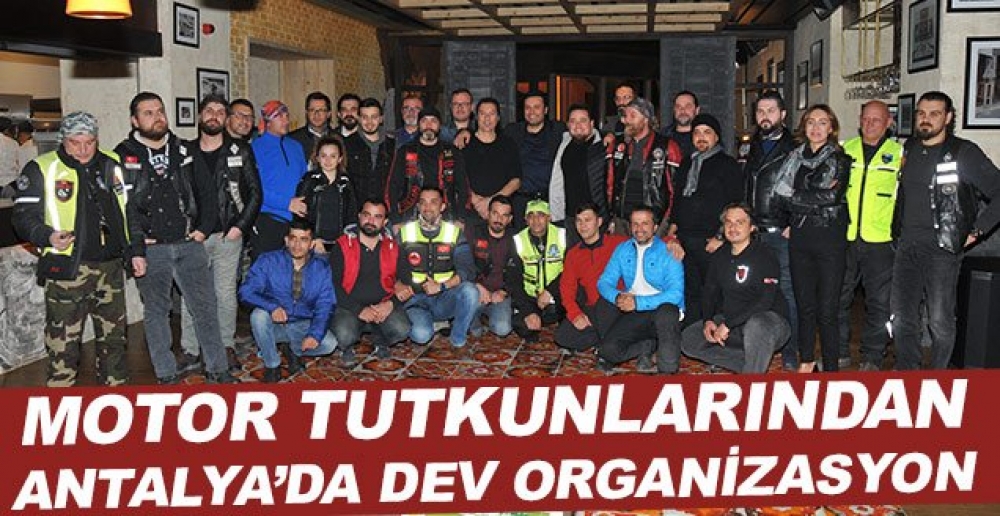 Antalya Motosiklet Festivali ile Motor Tutkunları Antalya'da Dev Organizasyonda Buluşuyor