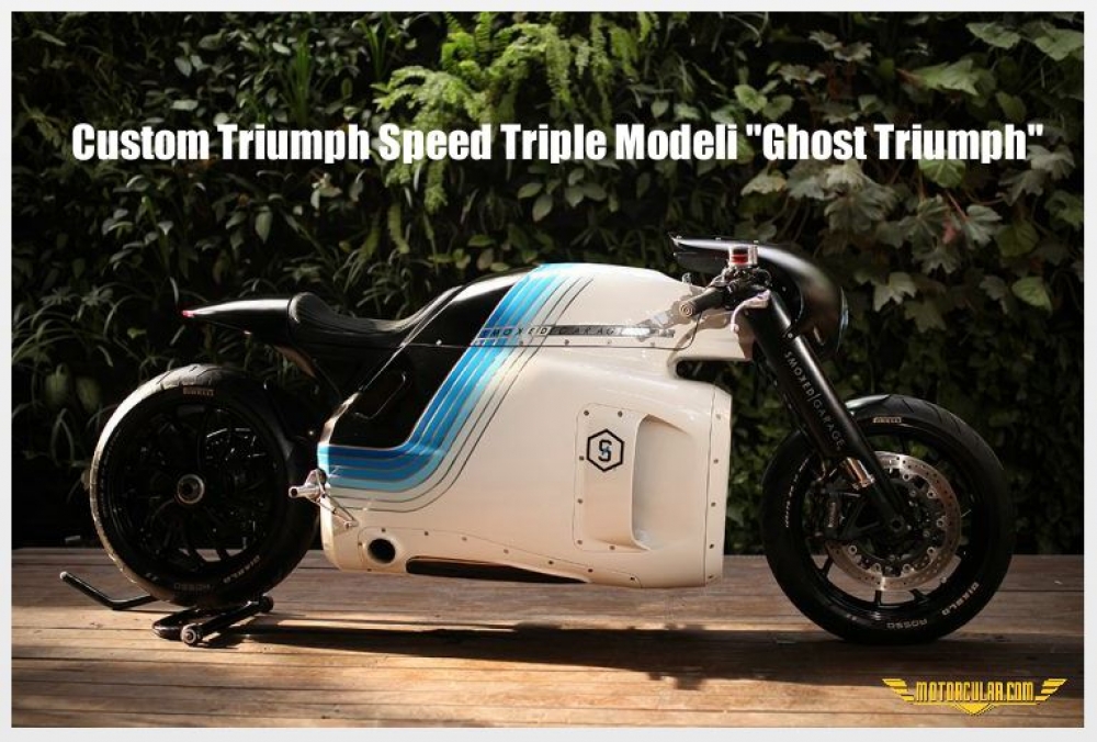 Custom Triumph Speed Triple Modeli 'Ghost Triumph'