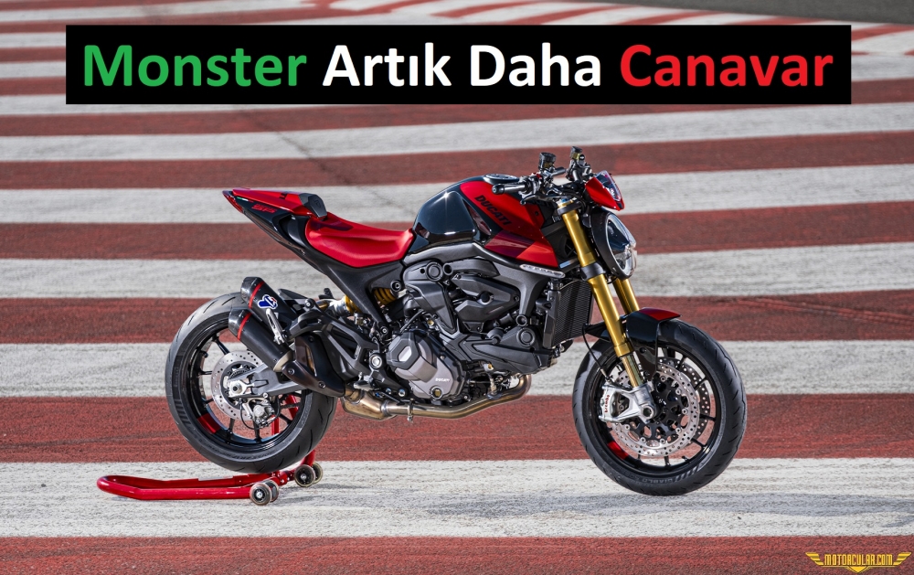 Üst Düzey Donanımlı Ducati Monster SP Sunuldu