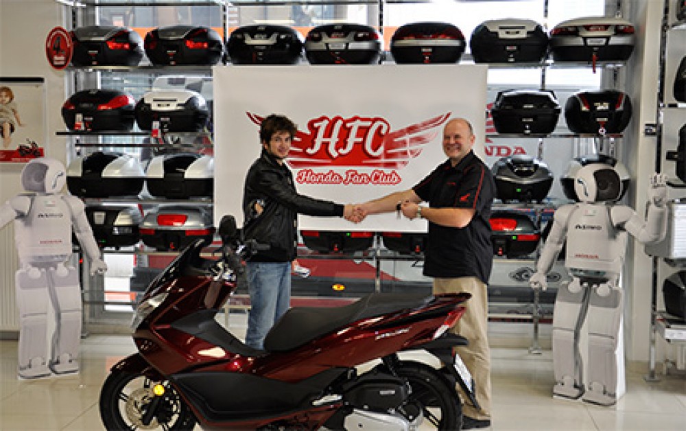 Honda Fan Club Çekilişi Talihlisi İzmir'den