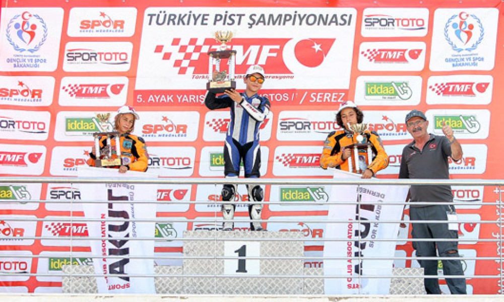Pist Heyecanı Serez'de Yaşandı