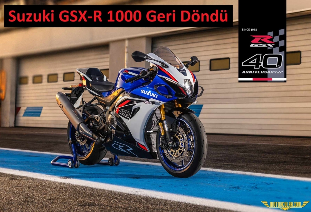 Suzuki, Yeni GSX-R1000 ve GSX-R1000R'ı Tanıttı – Efsane GSX-R Serisinin 40. Yılı Kutlanıyor