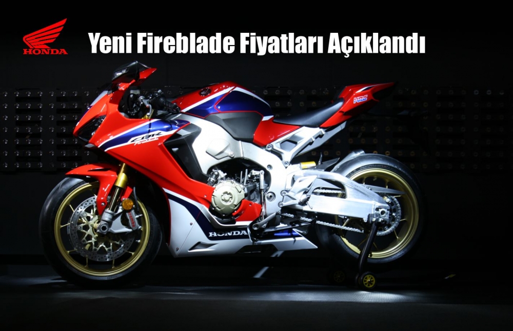 Yeni Fireblade Fiyatları Açıklandı