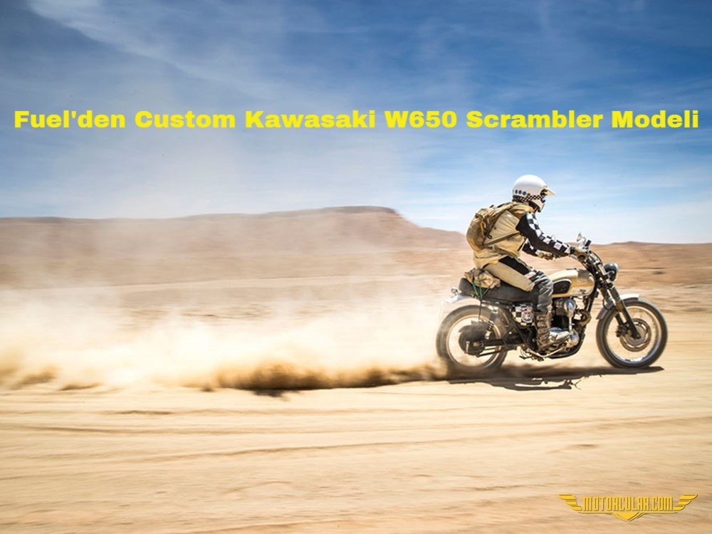 Fuel'den Custom Kawasaki W650 Scrambler Modeli