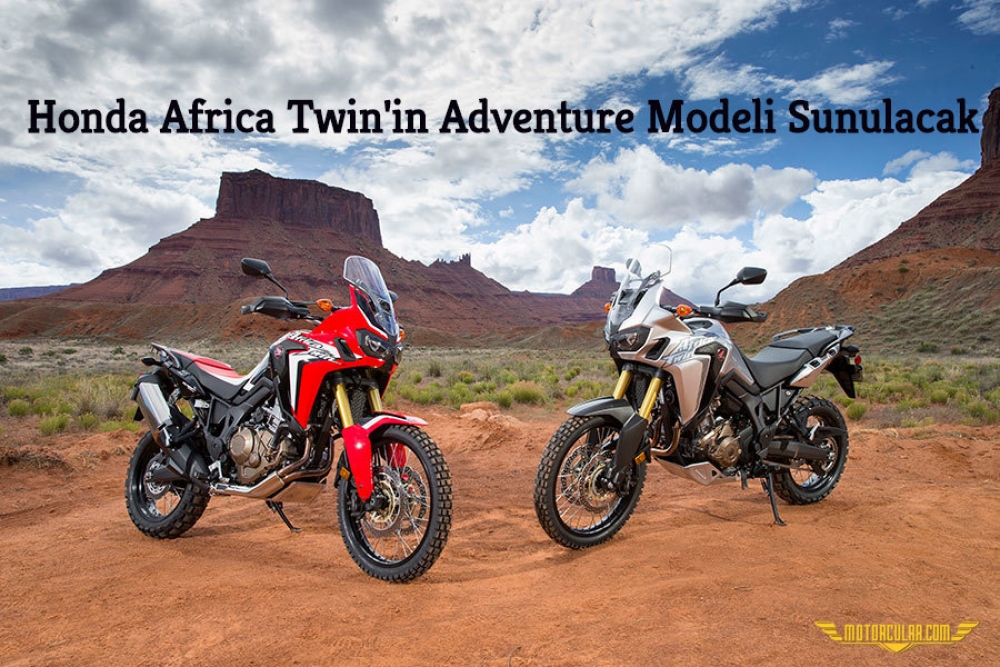 Honda Africa Twin'in Adventure Modeli Sunulacak