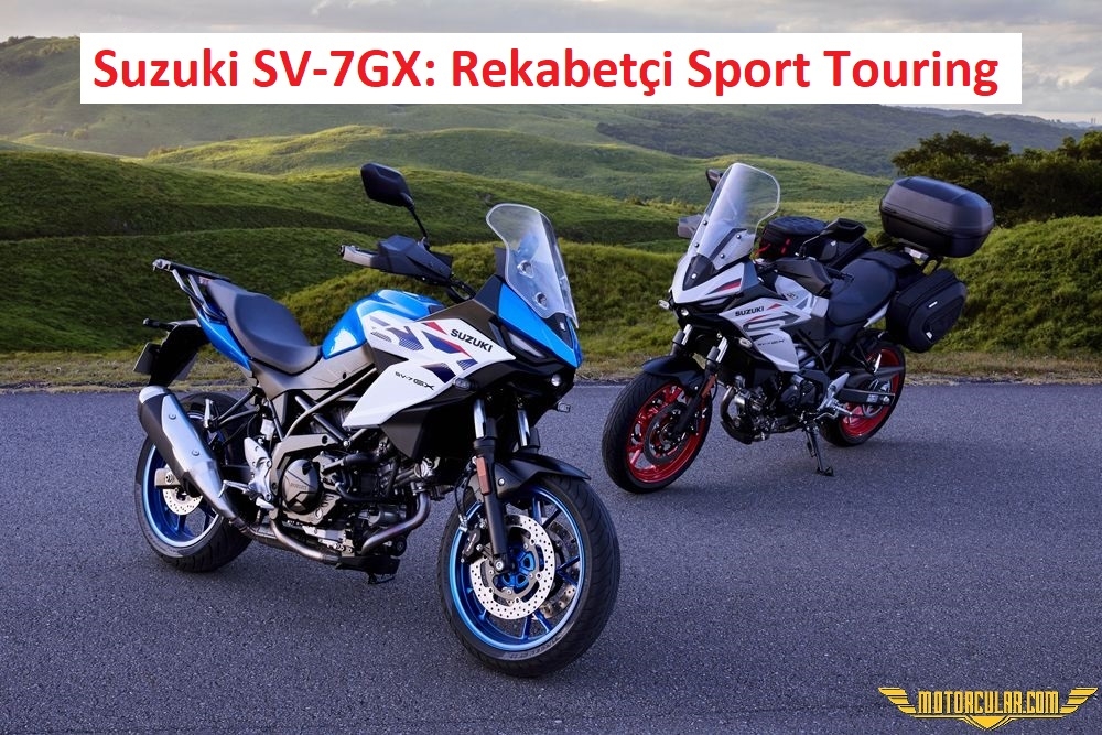 Suzuki SV-7GX Sunuldu