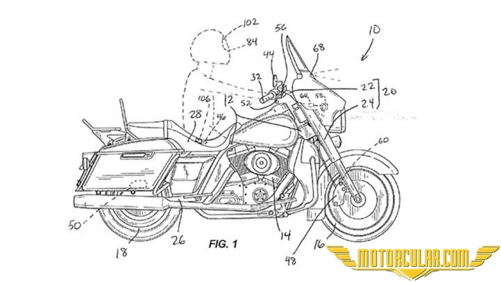Harley Davidson'dan Yeni Fren Patenti