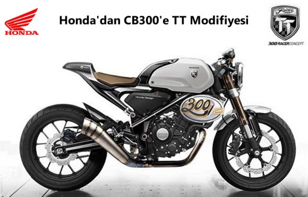 Honda'dan CB300'e TT Modifiyesi