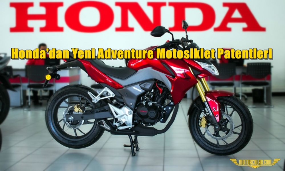Honda'dan Yeni Adventure Motosiklet Patentleri