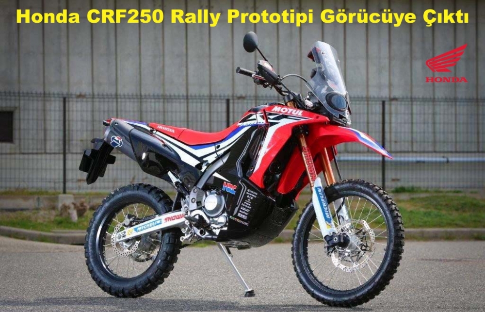 Honda CRF250 Rally Prototipi Görücüye Çıktı