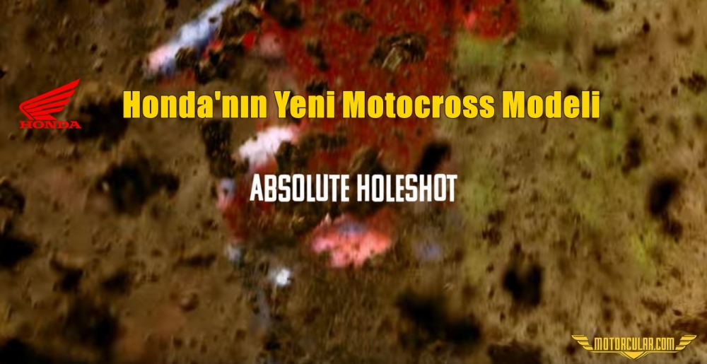 Honda'nın Yeni Motocross Modeli