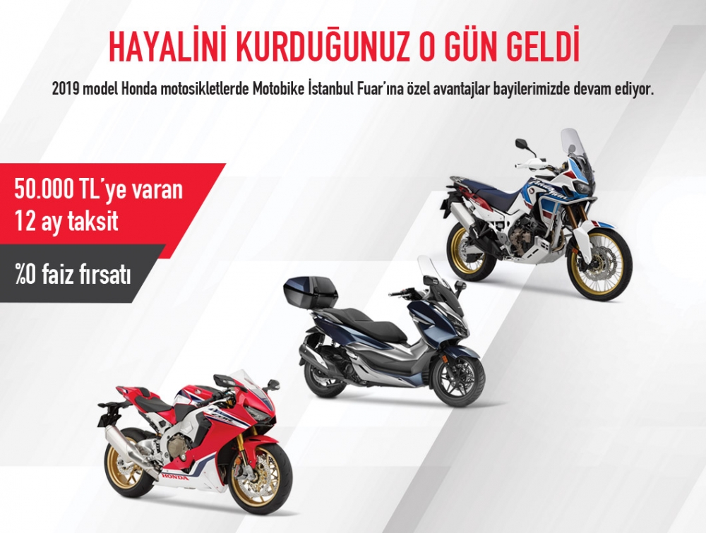 Honda Fuar Kampanyası Devam Ediyor