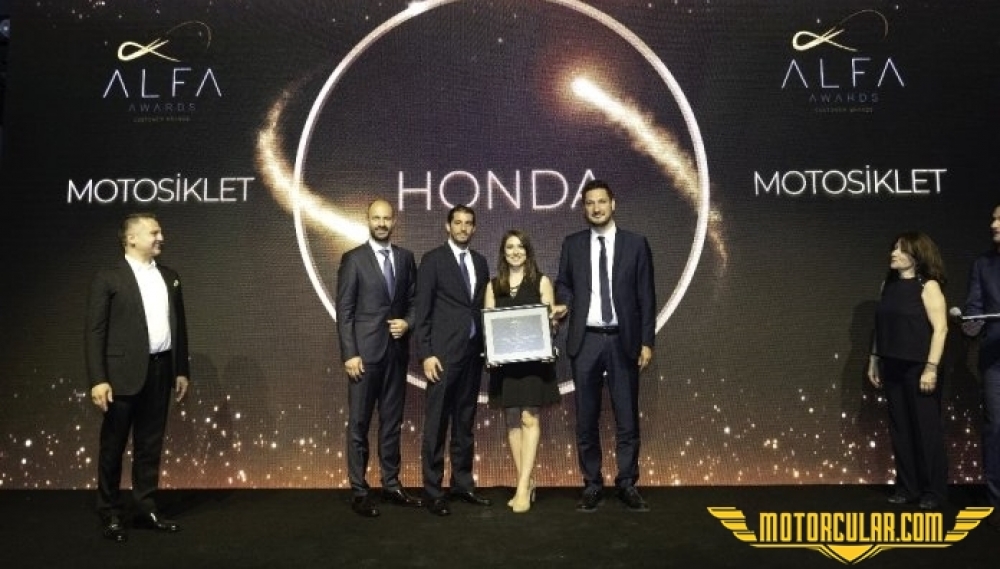 Honda Motosiklet Türkiye'ye Ödül