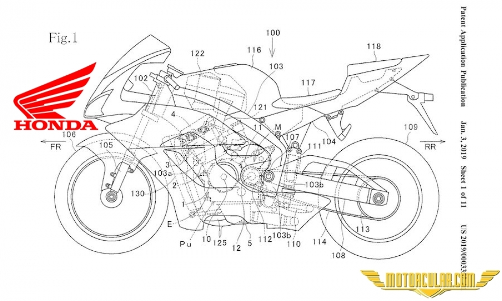 Honda'dan Yeni Fireblade İçin VTEC Patenti