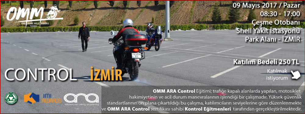 OMM - ARA Control  İZMİR 9 Mayıs 2017