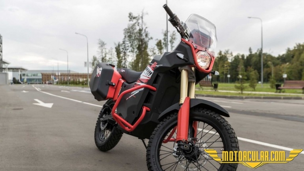 Kalaşnikof Elektrikli Motosikletlerini Tanıttı