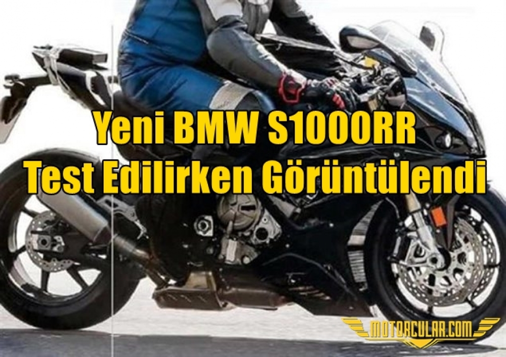 Yeni BMW S1000RR Test Edilirken Görüntülendi