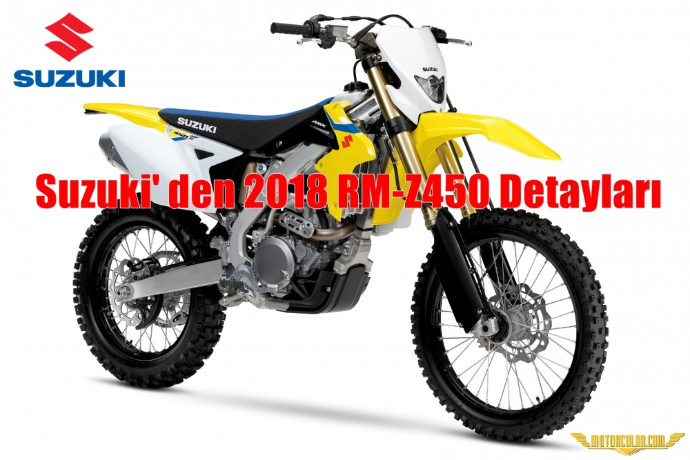 Suzuki' den 2018 RM-Z450 Detayları