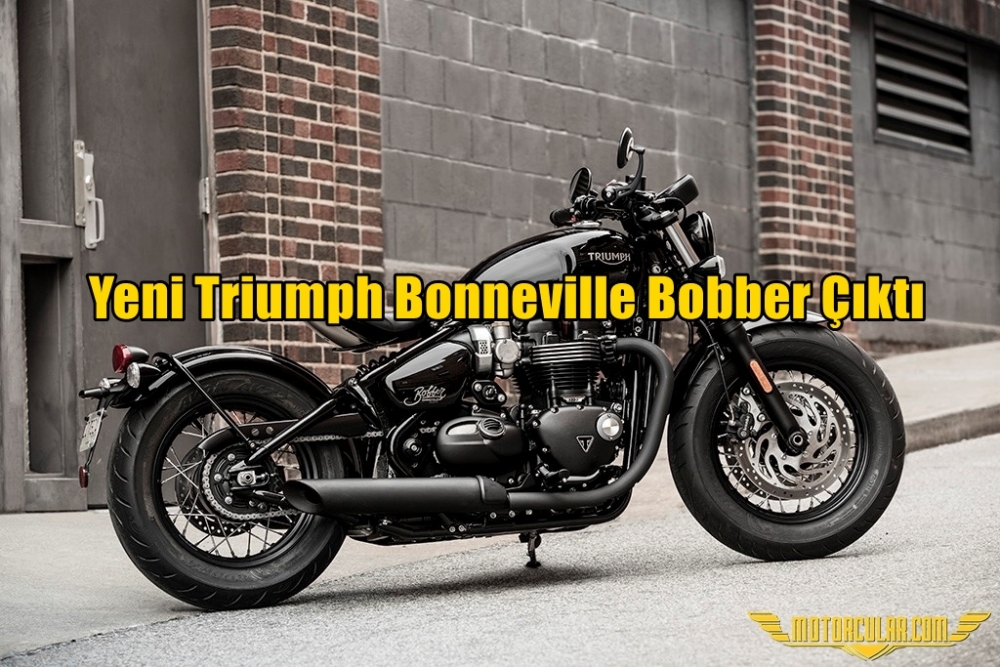 Yeni Triumph Bonneville Bobber Çıktı