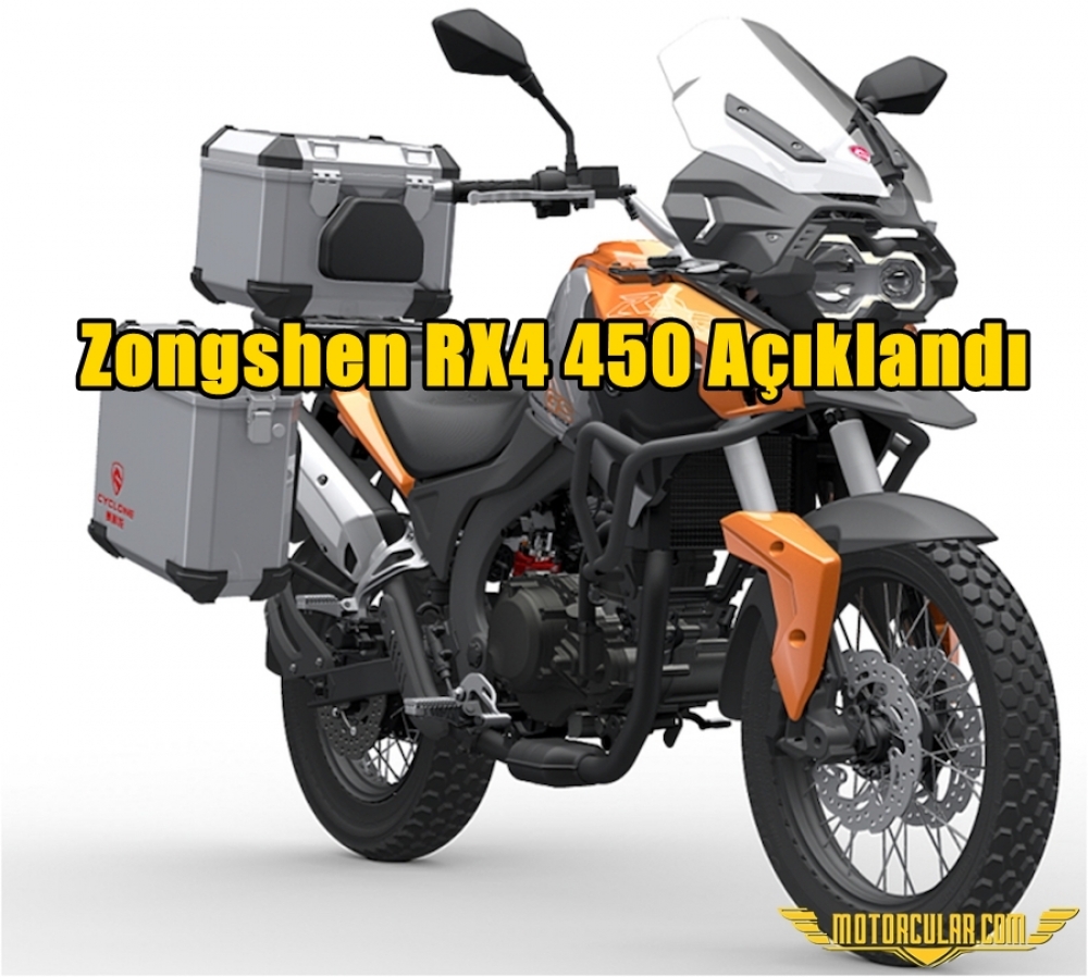 Zongshen RX4 450 Açıklandı
