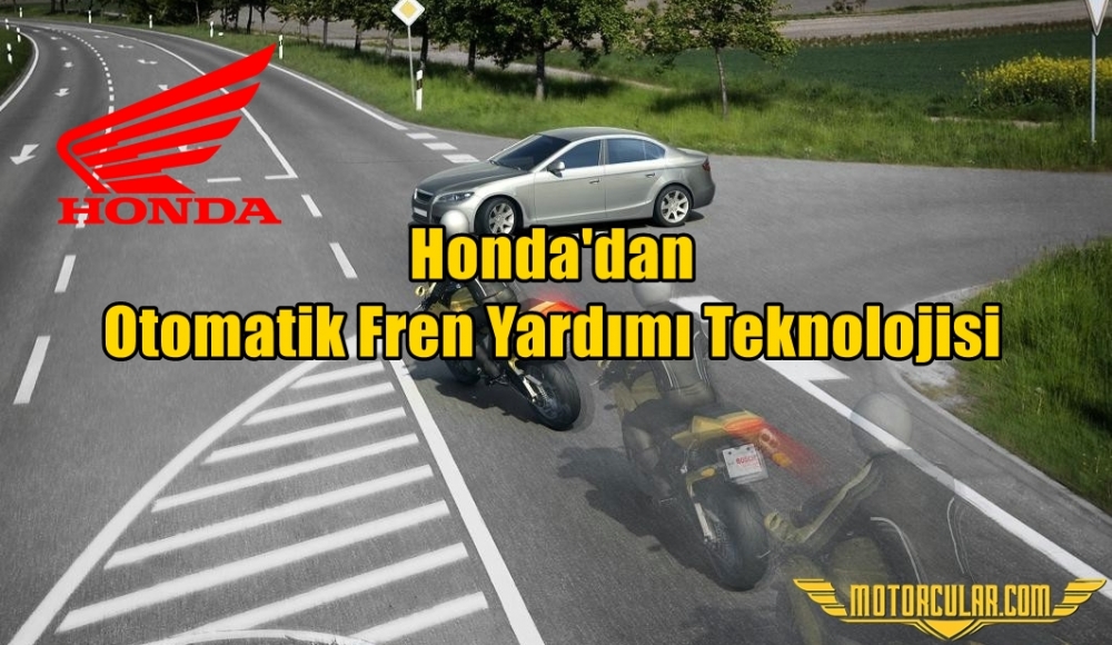 Honda'dan Otomatik Fren Yardımı