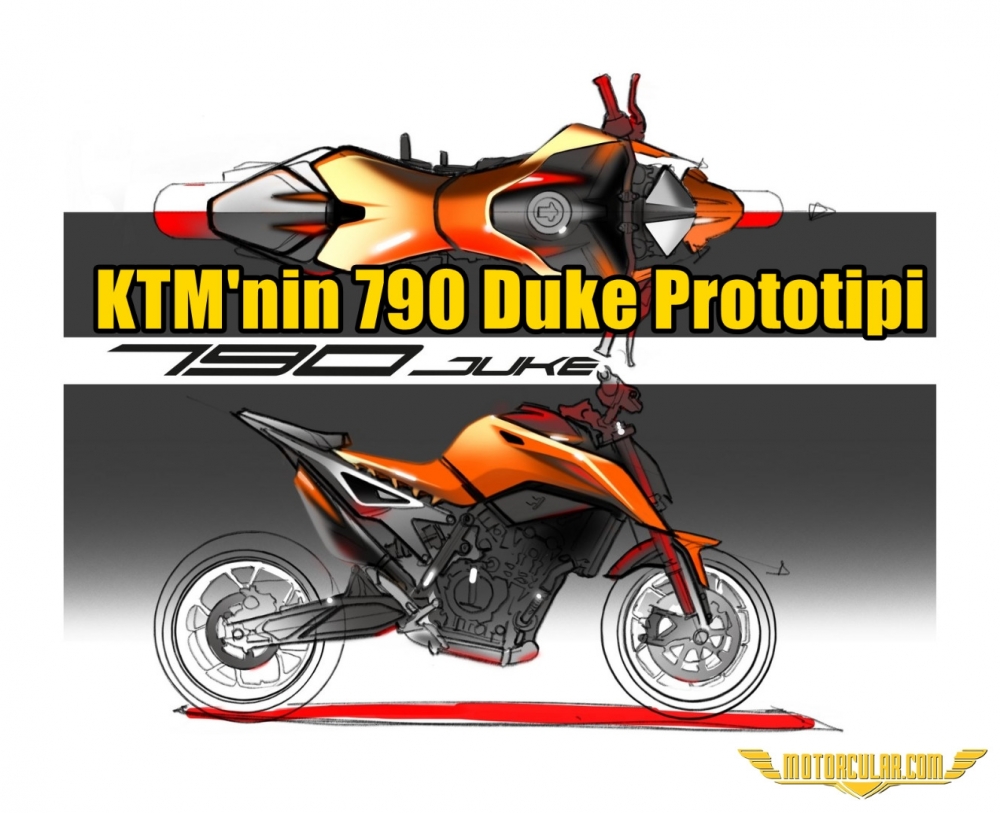 KTM'nin 790 Duke Prototipi