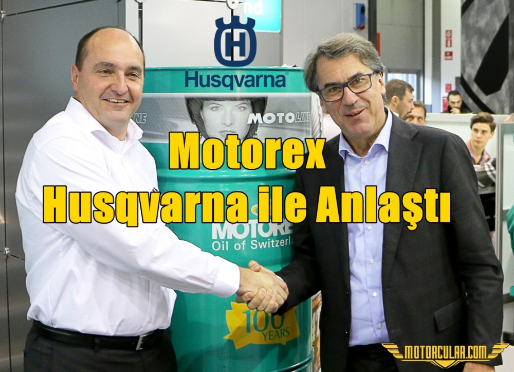 Motorex Husqvarna ile Anlaştı